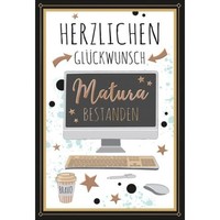 Matura GlüCkwunschkarte Mit Briefumschlag Pc