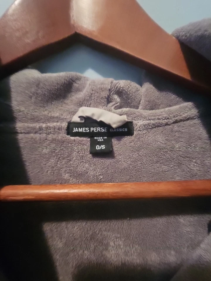 JAMES  PERSE Men’s Classic Winter Trench Coat Hooded jacket/coat One Size - Image 4 of 4