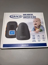 Graco Baby Monitor - New With Temperature Read Out 2 Way Intercom Night Light