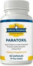 Simple Promise Paratoxil - Psyllium Husk Capsules for Daily Gut Wellness Supp...