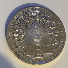 2023 King Charles III Gibraltar Coronation Half Crown Coin