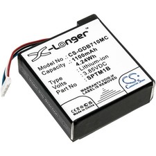 Battery for GoPro Hero 7 Silver White SPTM1B Auus MH45584 Camera CS-GDB710MC