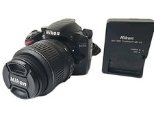 Nikon D D3200 24.2MP Digital SLR Camera - Bla...