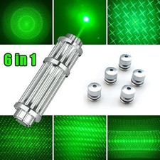 Adjustable Focus 532nm Green Laser Pointer Visible Beam Flashlight Focus Lazer
