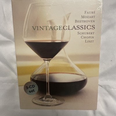 Vintage Classics - Faure, Mozart, Beethoven, Schubert, Chopin, Liszt - 3CD set.,