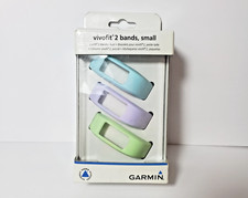 Garmin Vivofit 2 Replacement Bands 3 Pack Size Small Lavender Green Blue New
