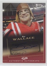 2015 Sage Hit Auto Red Bo Wallace #A41 Auto 0af