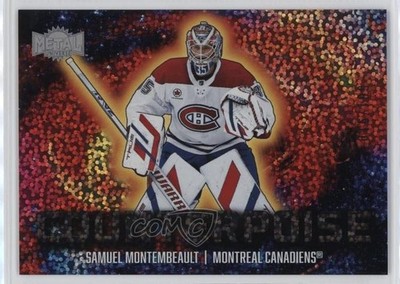 2024 Skybox Metal Universe Counterpoise Speckle 46/199 Samuel Montembeault 09wc