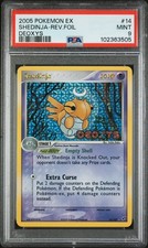 Pokemon Shedinja Reverse Holo EX Deoxys 14/107 PSA 9 Mint on eBay