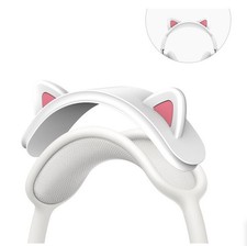 For AirPods Max Wireless BT Headset Protective Beam Cover Silicone Cat Ears