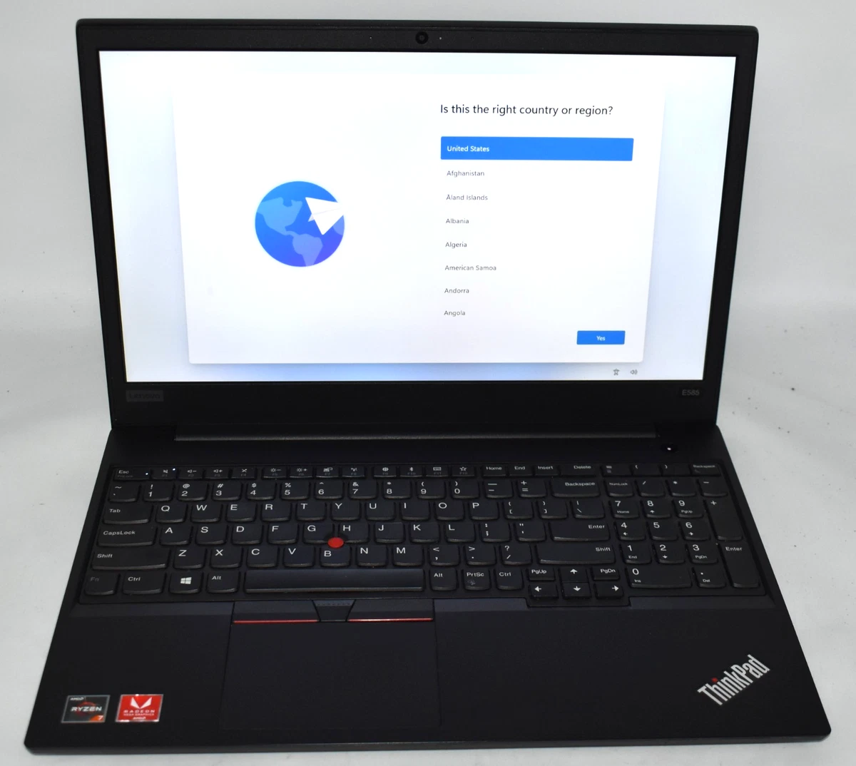 【美品】ThinkPad E585 Ryzen5/8GB/128GB/Win11 美品】ThinkPad E585 Ryzen5/8GB/128GB/Win11 Amazon.com: Lenovo