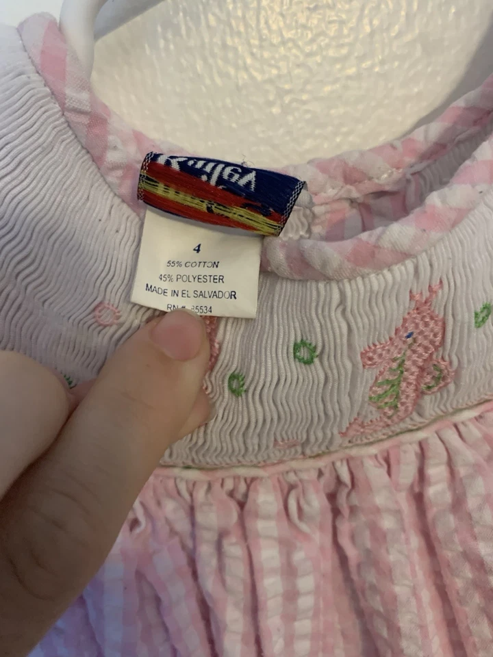 Vestido cavalo-marinho The Bailey meninos meninas tamanho 4 - Imagem 4 de 4