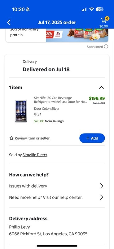Mini Room Fridge To Sell