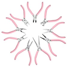 Pliers Set: Needle/Chain Nose, Round Nose  Wire Cutter for Jewelry
