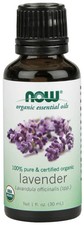 NOW Essential Oils - Lavender Oil Certified Organic 1 fl oz 30 ml 
