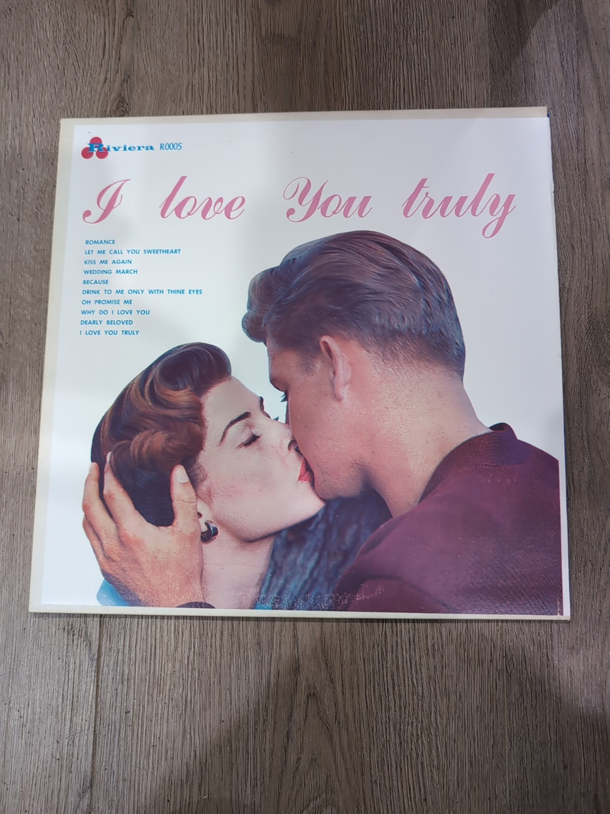 I Love You Truly - Riviera Records - R0005 - Vinyl Record