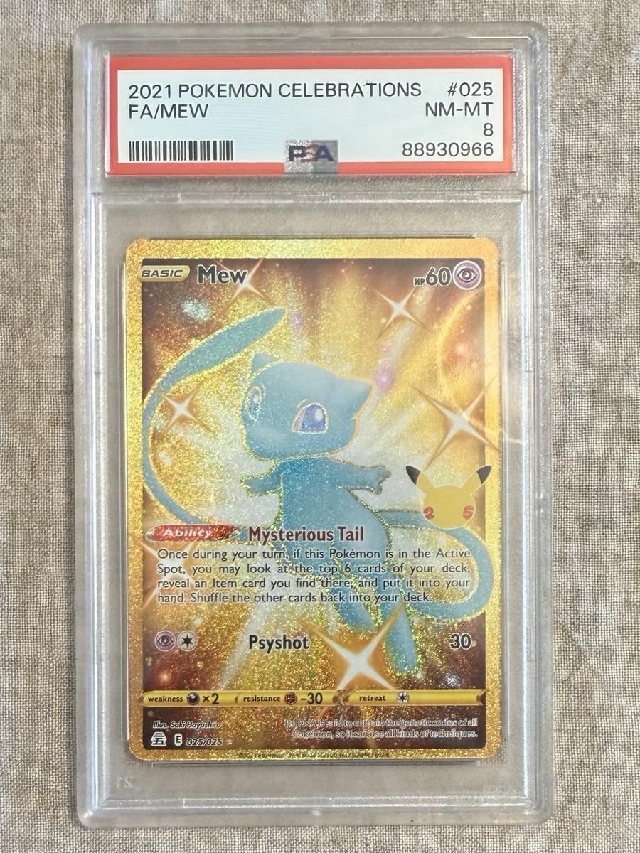 Buy Mew (Secret) 025/025 Celebrations Holo online | eBay