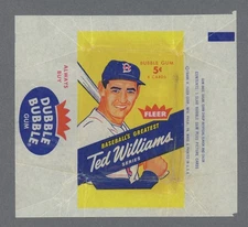 1959 Fleer Ted Williams Series 5¢ Wrapper