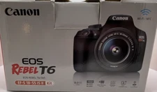 Canon EOS Rebel T6 SLR Camera