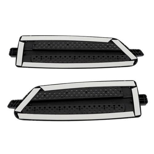 2Pcs Carbon Fiber Car Side Air Flow Vent Fender Cover Hole Decoration Sticker - Picture 7 of 12