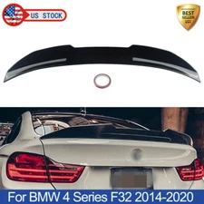 High Kick Duckbill Gloss Black Rear Trunk Spoiler For 2014-2020 BMW 4 Series F32