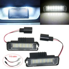 2x LED Number Plate Light For VW Golf GTI MK4 MK5 MK6 Passat Polo Eos Scirocco