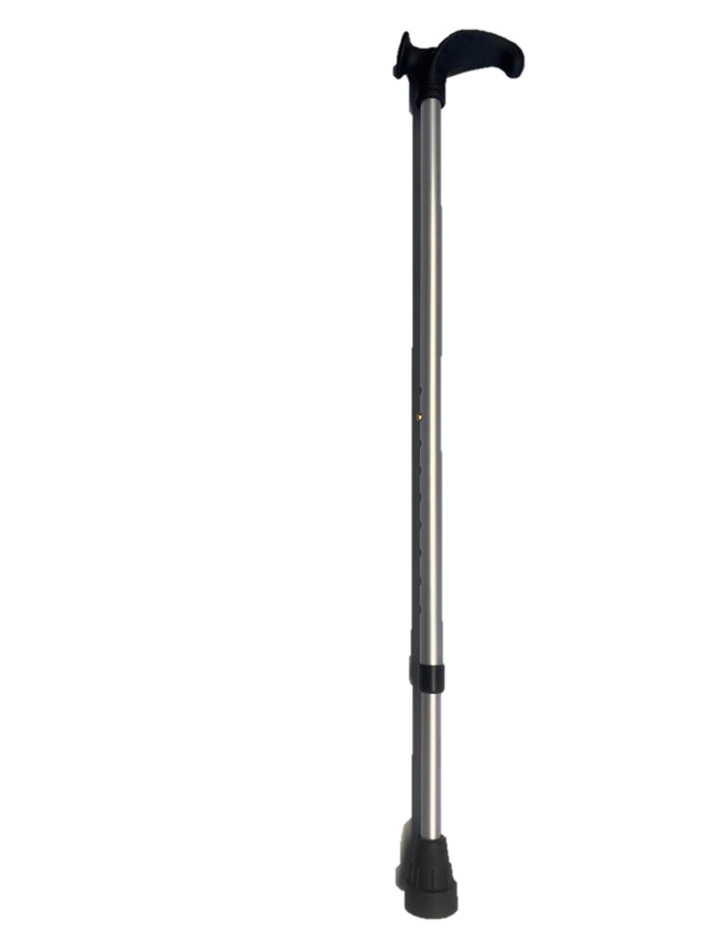 Softtouch Gehstock Gehhilfe mit anatomischem Griff - schwarz - Varianten: R + L