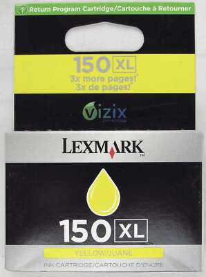 Lexmark Ink 150 Lexmark 150 XL Yellow Ink Cartridge | eBay