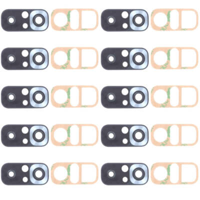 10 PCS Back Camera Lens for Xiaomi Redmi Note 10S M2101K7BG M2101K7BI M2101K7BNY