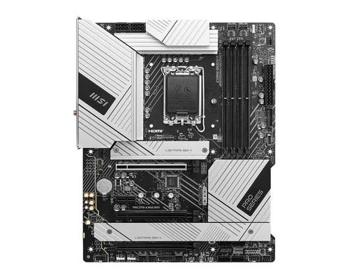 MSI PRO Z790-A MAX WIFI Motherboard Intel Z790 LGA 1700 ATX DDR5 128GB Wi-Fi 6 2