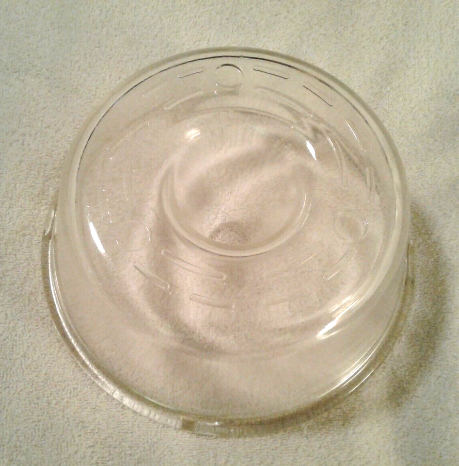 Vintage Glasbake Clear Glass BundtAngel Food 9 Inch Cake Pan eBay