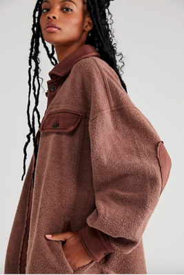 NWT Free People Ruby Jacket in Ginger 