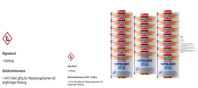 20x Liqui Moly Kupferpaste Copper Paste Schmiermittel Korrosionsschutz 250g