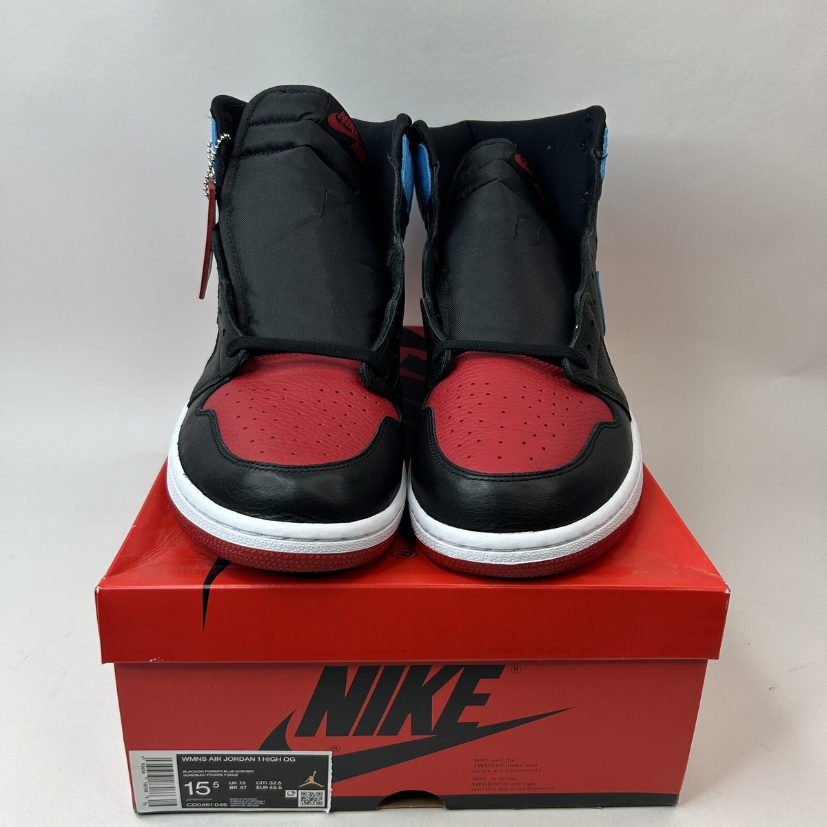 Nike Air Jordan 1 Retro High OG WMNS “UNC To Chicago” CD0461 Nike Air Jordan 1 Retro High OG WMNS “UNC To Chicago” CD0461