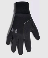 Under Armour Mens  Storm Gloves Run Liner
