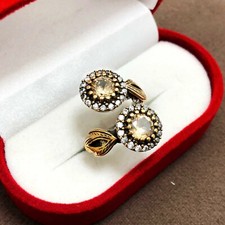 Handmade Authentic Ring Jewelry Made of Sterling Silver