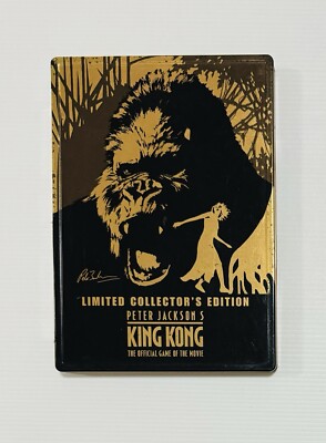 Jeu PS2 King Kong - Édition Collector Steelbook - Bon état - Jeu D'action-aventure - Année 2005