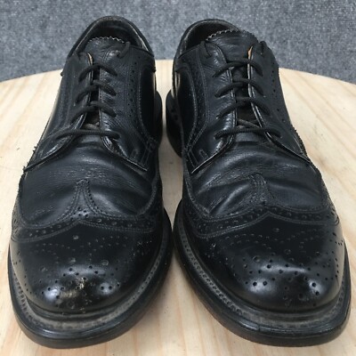 Imperial Biltrite Dress Shoes Mens 10 C Lace Up Oxfords Black