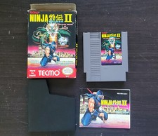 Ninja Gaiden II: The Dark Sword of Chaos 2 Nintendo NES Complete CIB