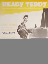Sheet Music - Ready Teddy - Words and Music by J. Marascalco & R. Blackwell - 1951