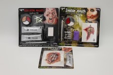 Lot of 3 New Halloween Makeup Kit CostumeTheater Face Paint-Professional Quality