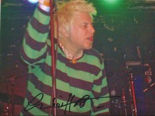 Autogramm-Großfoto (20x27) "Charlie HARPER" (UK SUBS) - original signiert