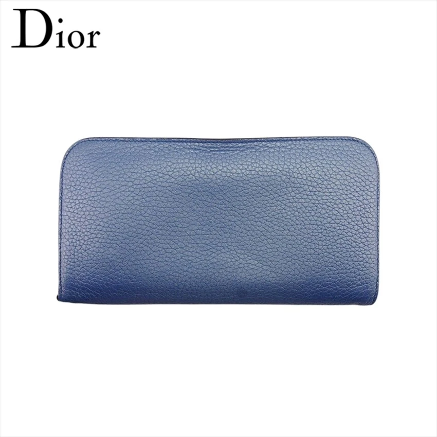 Portefeuille long Dior en cuir authentique occasion T21263