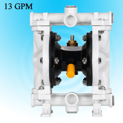 13GPM Air-Operated Double Diaphragm Pump 1/2'' Inlet Outlet 100 psi  13GPM