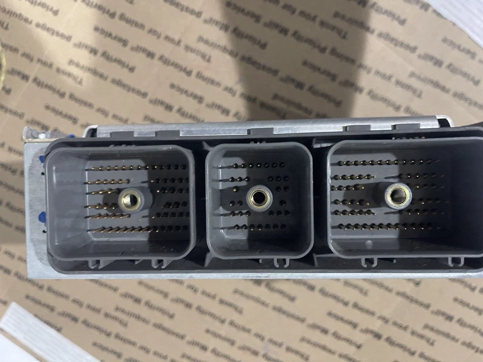 Lincoln LS 2004 3,9 L V8 4W4A-12A650-Bub motor módulo de computadora PCM ECM ECU Foto 2 de 4