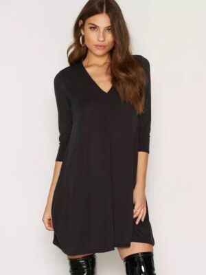 simple casual black dress Back To Basics Dress
