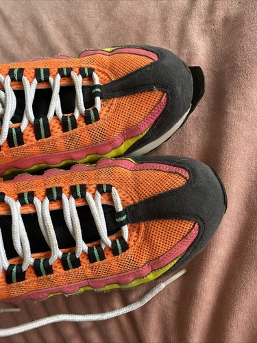 Air max 95 Highlighter 7y Used Fits Women 8.5 - Picture 3 of 8