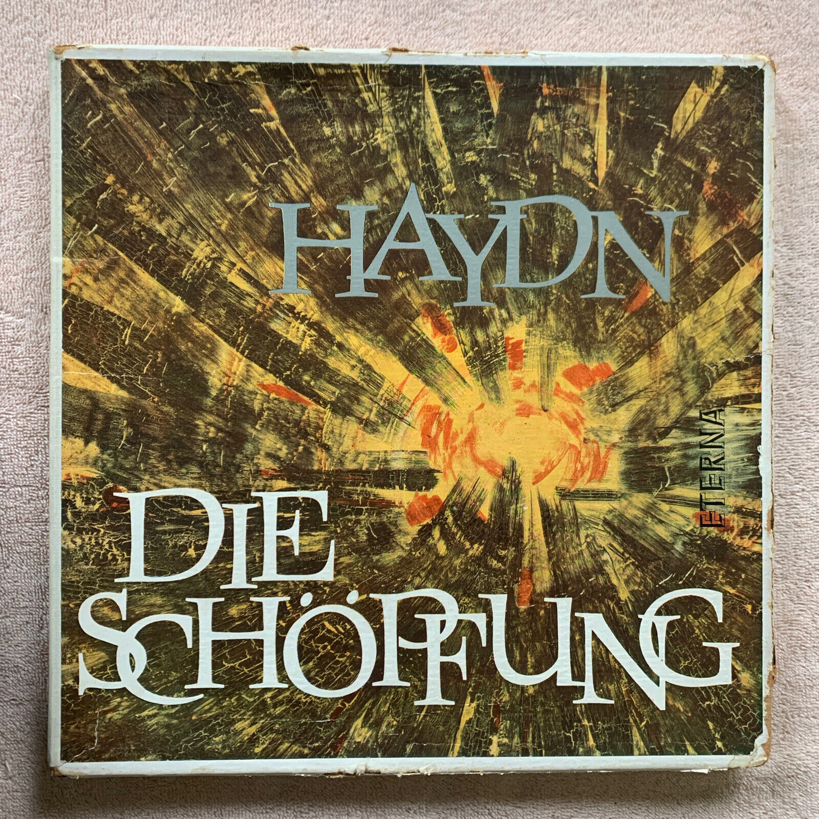 JOSEPH HAYDN Die Schopfung 1961 ETERNA East German Vinyl LP Box Set - VG+
