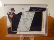 JD DAVIS 2018 PANINI IMMACULATE COLLECTION JERSEY #D/10 SSP Gold 💎 💎 💎 