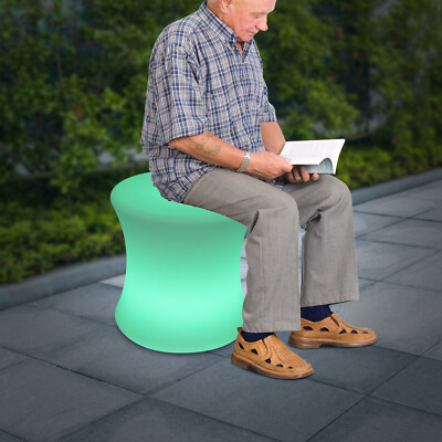 16'' LED Color Light Up Chair Furniture Cube Color-Changing Lighting Waterproof?